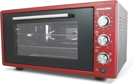Mini oven - TKG OT 2032 CRL RD - 45 L - 6 kookstanden - 1400 W - rood