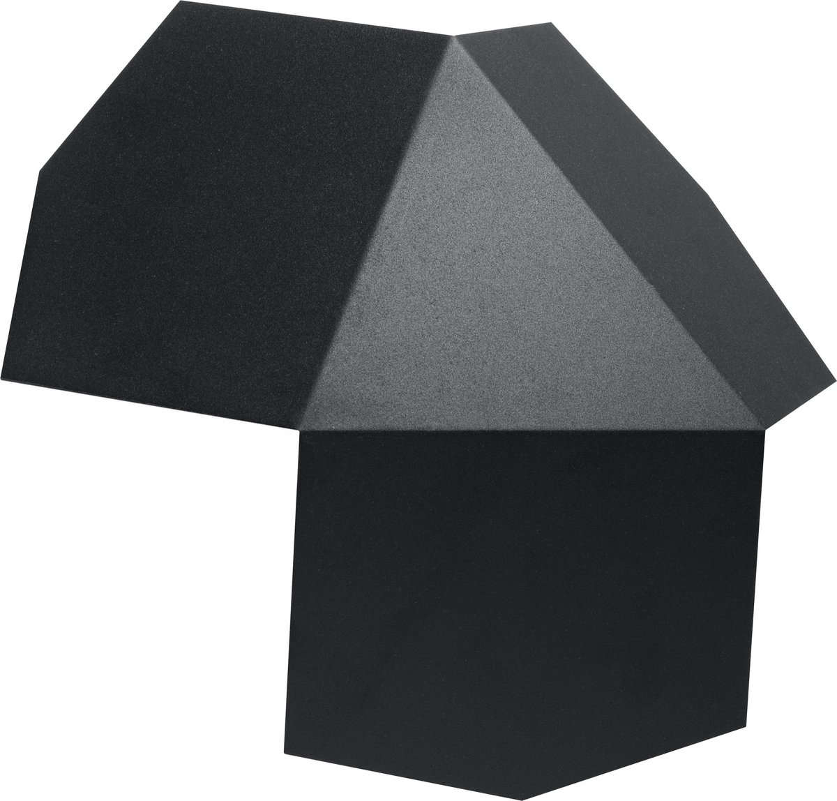Light Your Home Designer's Lightbox Shades Wandlamp - Ø 30 Cm - Metaal - 2xG9 - Woonkamer - Eetkamer - Black