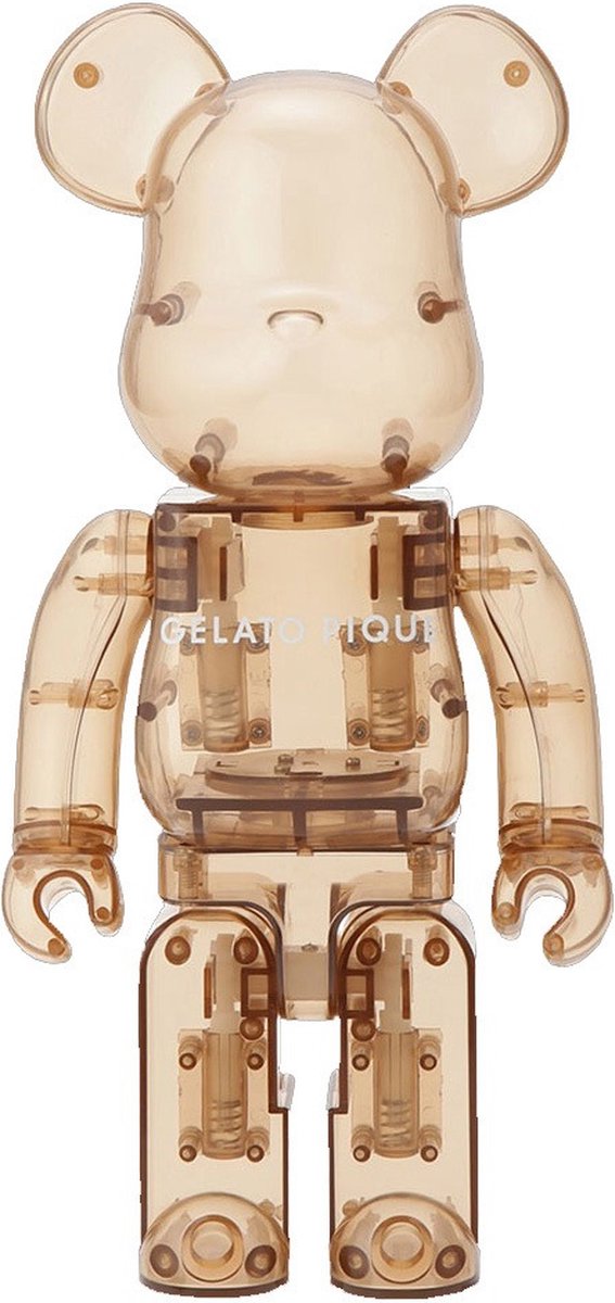 400% Bearbrick - Gelato Pique (Brown) | bol