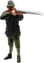 Viessmann Modelltechnik 1529 H0 Jager met geweer (met effect) figuren Geverfd