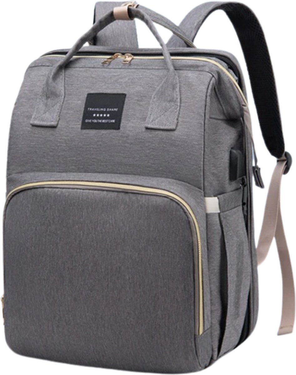 Baby Tas - Baby Rugzak - Baby Luiertas - Luier Tas - Baby Tassen - Opberg Tas + Wieg - Luiertas - Luiertas Rugzak - Wieg Rugtas