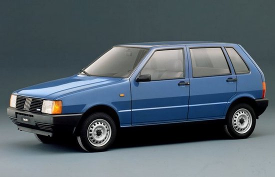 Rubber Automatten Duogrip - Geschikt voor Fiat Uno - Bouwjaar: 1983-1995 - Originele pasvorm - 4-delig