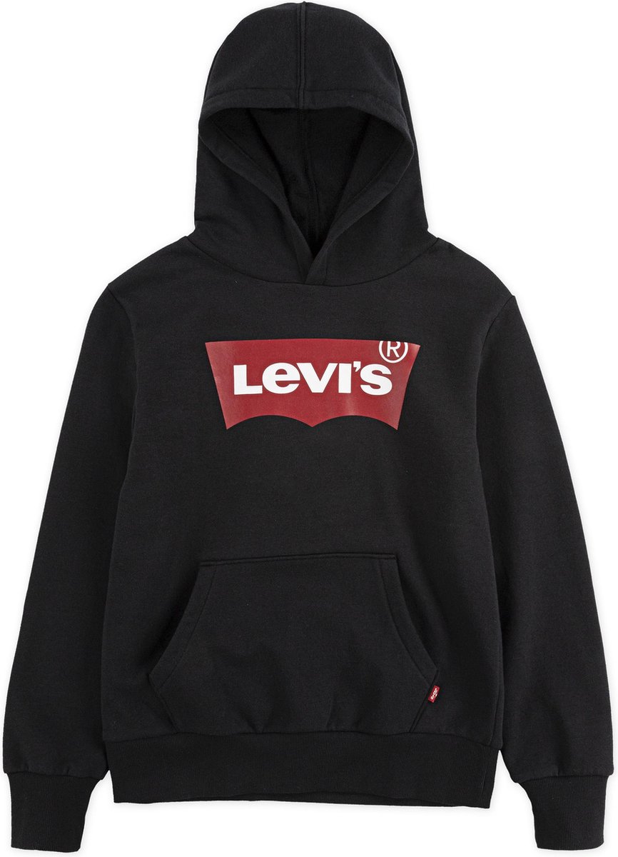 Levi’s jongens LVB-BATWING SCREENPRINT HOODIE Zwart