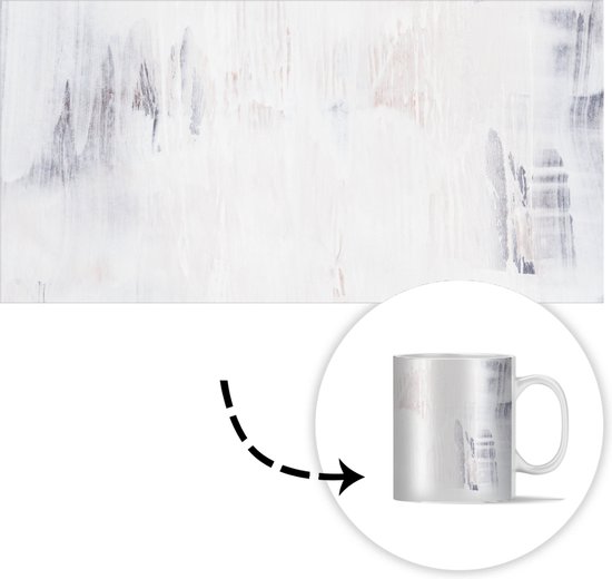 Mok - Koffiemok - Acrylverf - Verf - Design - Mokken - 350 ML - Beker - Koffiemokken - Theemok