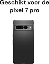 pixel 7 pro hoesje zwart achterkant google pixel pro siliconen black back cover