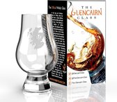 Whiskyglas Gegraveerd met Kaart van Schotland - Glencairn Crystal Scotland