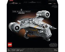 LEGO Star Wars De Razor Crest, UCS Mandalorian Starship Bouwset voor Volwassenen- 75331