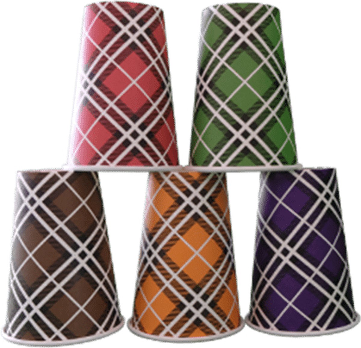 Fdit Kartonnen bekers voor muffins en cakes, voor feestjes, bruiloften