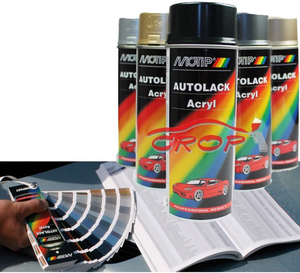 Peinture textile de ColorMatic - aérosol 400ml - CROP