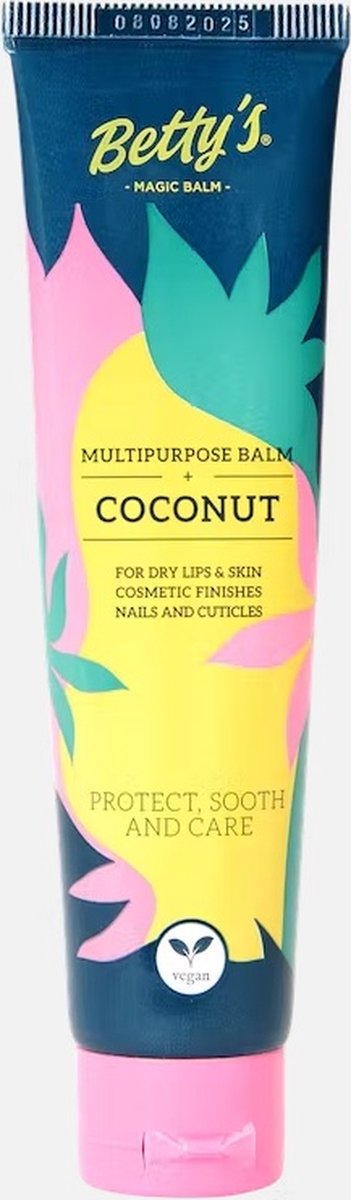 Coconut multifunctionele balsem 25 ml - huid- en lippenbalsem - Betty's Nature Magic Balm