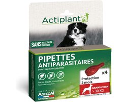Actiplant Vlo & Teek bestrijding Honden vanaf 30kg