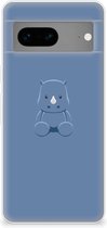 TPU Silicone Hoesje Google Pixel 7 Telefoonhoesje Baby Rhino