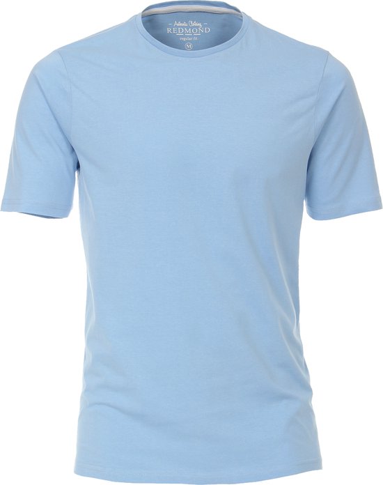 QIXING Heren T-shirt Katoen Ronde Hals Korte Mouw Regular Fit T-shirt Raglan Zachte Lichtgewicht Zomer Casual Tops voor UK, A04 Vg Blauw, M