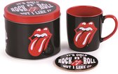 The Rolling Stones - "It's Only Rock N Roll" Geschenkset - Onderzetter en Mok