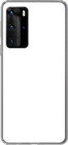 Coque Huawei P40 Pro - Wit - Intérieur - Motifs - Coque de téléphone en Siliconen