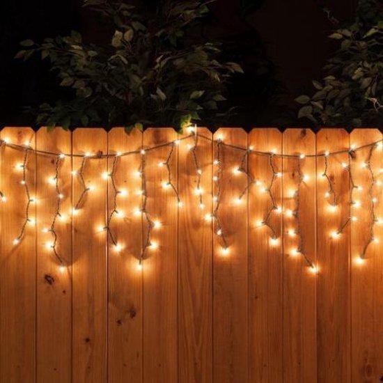 Giftmas IJspegel Kerstverlichting - Kerstverlichting Buiten – 120 LED's – 4m - Koppelbaar tot 12m - Voor Binnen en Buiten