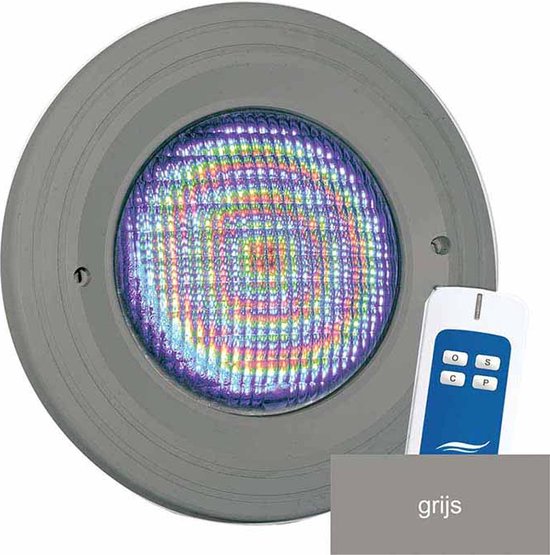 BWT Zwembadverlichting LED kleur 18 Watt | grijze behuizing