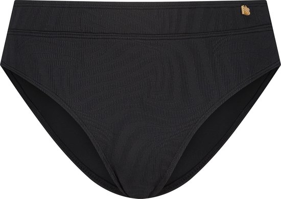 Beachlife Black Swirl Dames Bikinibroekje - Maat 38 (M)