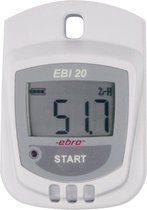 ebro EBI 20-TH1 Multidatalogger Te meten grootheid: Vochtigheid, Temperatuur -30 tot +70 °C 0 tot 100 % Hrel