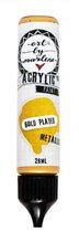Acrylic paint 41 gold plated metallic - ABM essentials 28 ml nr. 41