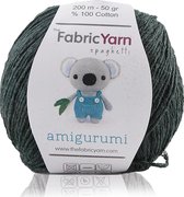 The Fabric Yarn - Amigurumi Garen - Baby Breigaren - 100% Katoen - 1 Stuk - Eend Hoofd - Slim Cotton Garen - 200 Meter