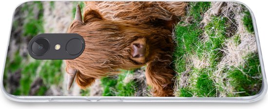 Coque Xiaomi Redmi 5 - Highlander écossais - Foin - Herbe - Coque de téléphone en Siliconen