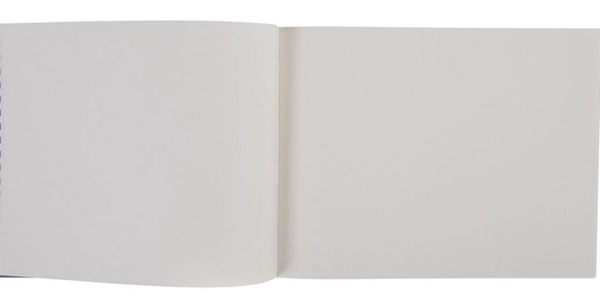 Artebene - gastenboek linnen - 24x24cm - wit - 180 blz