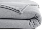 Studio Home Soft Fleece Blanket - Grijs - Decoratie - Sfeer - Zachte fleece deken - 130 x 160 cm.