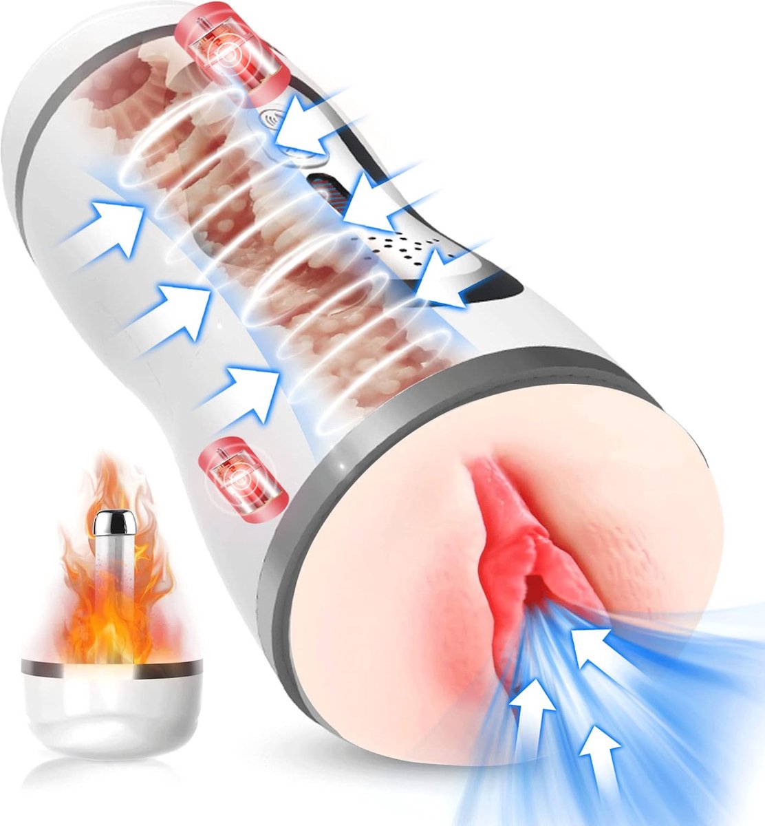 Masturbator voor Man – Premium Kwaliteit - Realistische Siliconen Sex Toy – Masturbator for man Luxe Sex Toy