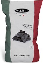 Bol.com Boretti barbecue houtskool - 10 kg - 100% FSC-gecertificeerd Europees hout - Premium aanbieding