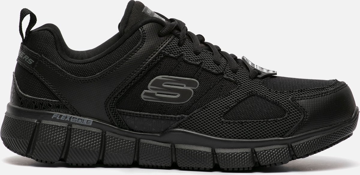 Skechers - Werkschoenen Heren - Work Telfin Sanphet SR - Zwart - Maat ...