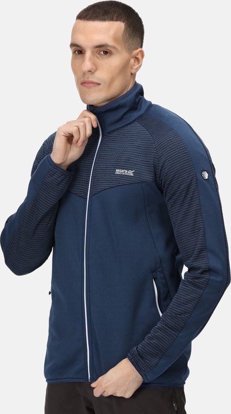 Warme fleece jas SH900 voor heren sherpa groen