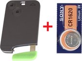 Clé de voiture Smart Card 2 boutons avec batterie Sony adaptée pour clé Renault / Renault Espace / Renault Laguna / Renault Vel Satis / Renault key card.