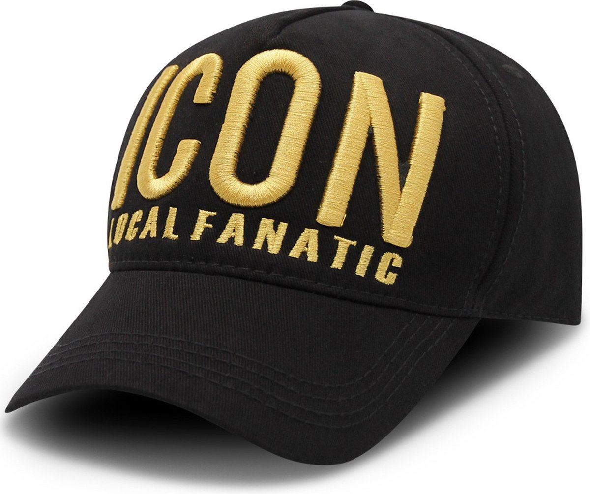 Baseball Cap Heren - ICON - Zwart