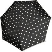 Knirps Paraplu / Paraplu - Opvouwbaar - Automatisch Open - T Line DC - Zwart Dots Zwart Dots