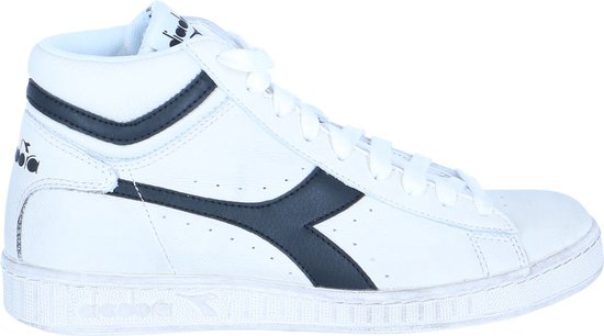 Diadora Game High Waxed Heren Hoge sneakers Leren Sneaker Heren Wit Maat 42 bol