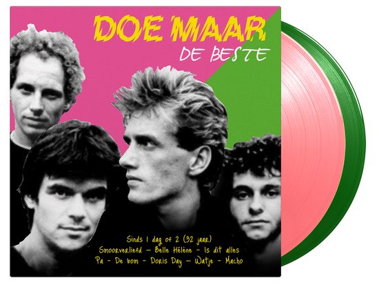 Doe Maar - De Beste (Ltd. Pink & Green Vinyls) (LP)