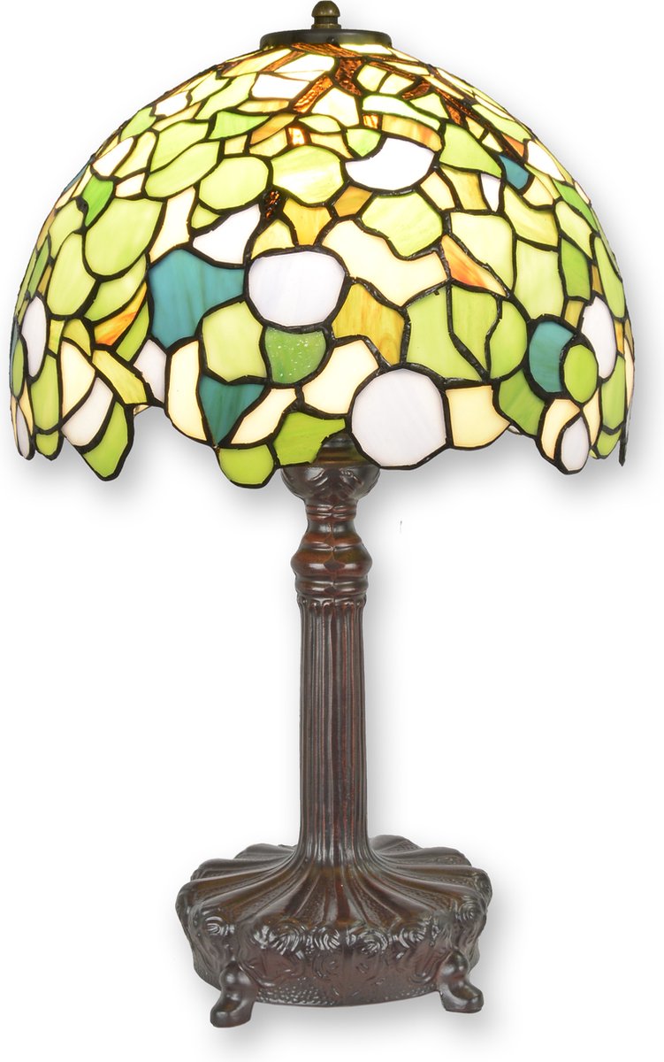 Tiffany stijl tafel lamp 48,5 hoog