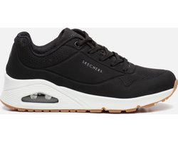 Skechers Uno - Stand On Air - Dames Sneakers - Zwart