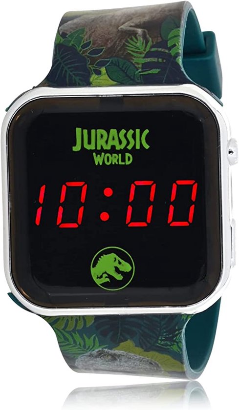 Accutime Jurassic World Montre LED - Montre pour enfants (JRW4100)