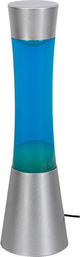 Rabalux Minka - lampe Gy6.35 20W, 39,5 cm - bleu argenté - Lampe décorative