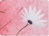Bureau onderlegger 40x30 cm - Muismat Bloemen - Roze - Vintage - Bureaulegger xl - Desk mat beschermer - Computer muismatten
