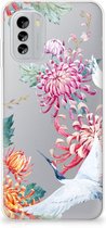 GSM Hoesje Nokia G60 Smartphonehoesje Customize Bird Flowers