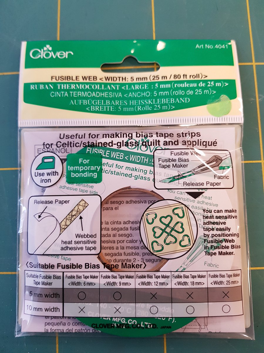 clover fusible web 5 mm