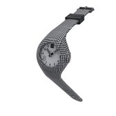TOO LATE - siliconen horloge - MASH UP LORD SLIM decor - Ø 27 mm - Piedepol