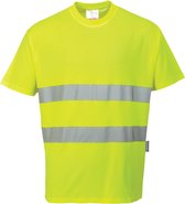S172 - Katoen Comfort T-Shirt Geel maat 4XL