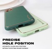 Apple iPhone 14 Pro Groen Back Cover Luxe High Quality Leather Case | Camera beschermend hoesje
