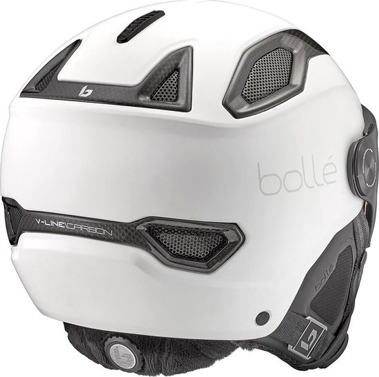 Bollé V-Ryft Pure Black Coal Matte Heren skihelmen