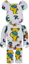 1000% Bearbrick - Grateful Dead (Dancing Bears Pattern)