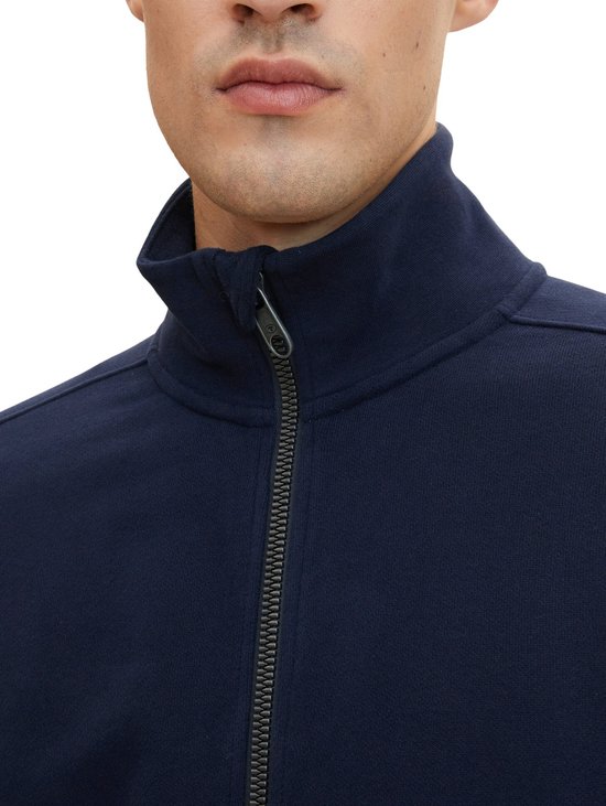 Madison Wereldbol verachten TOM TAILOR stand up collar sweatjacket Heren Vest - Maat L | bol.com